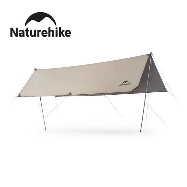 Naturehike Ti-vyl Oxford น้ําหนักเบา Sun Shade Camping เต็นท์ปิกนิก Canopy สําหรับเต็นท์ชายหาดกลางแจ้งสําหรับ Camping Canopy