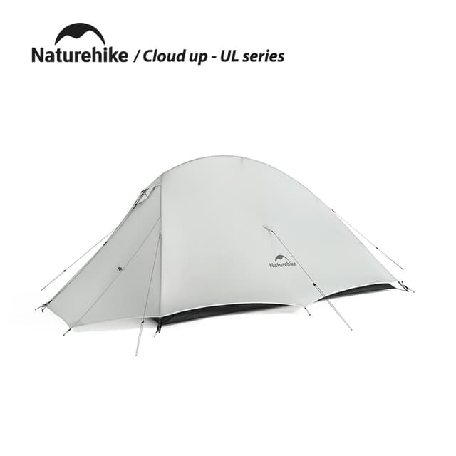 Naturehike Cloud up series เต็นท์ UL Double Layer 1-2 คนเต็นท์แคมป์ปิ้งแบบพกพา Ultralight กันน้ํา Backpacking Camping เต็นท์