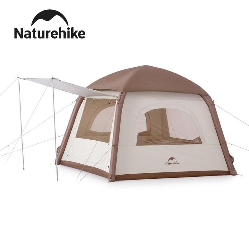 Naturehike เต็นท์ท่อลม Ango กลางแจ้ง UPF 50+ เต็นท์แคมป์ปิ้งพองบ้านพื้นที่ขนาดใหญ่ https://lnwchill.com