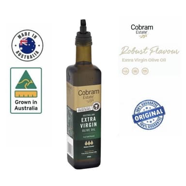 🇦🇺 Harvest 2026 Cobram Estate 1st Cold Press Extra Virgin Olive Oil 375ml Robust Flavour น้ำมันมะกอก เอ็กซ์ตร้าเวอร์จิ้น