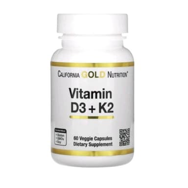 นําเข้าจากแคลิฟอร์เนีย วิตามิน D3 5,000IU+K2 100mg MK-7 แคปซูลนิ่มวิตามิน D3K2 เหมาะสําหรับคนไม่มีซันไชน์ สินค้าของแท้ บรรจุภัณฑ์ดั้งเดิม