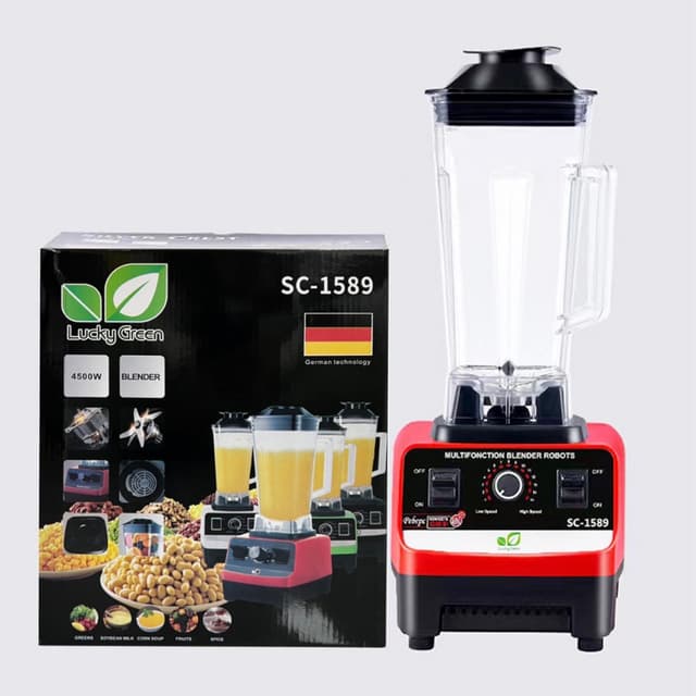 เครื่องปั่นน้ำผลไม้ราคาถูก 2.0L 4500w Lucky Green BLENDER-01