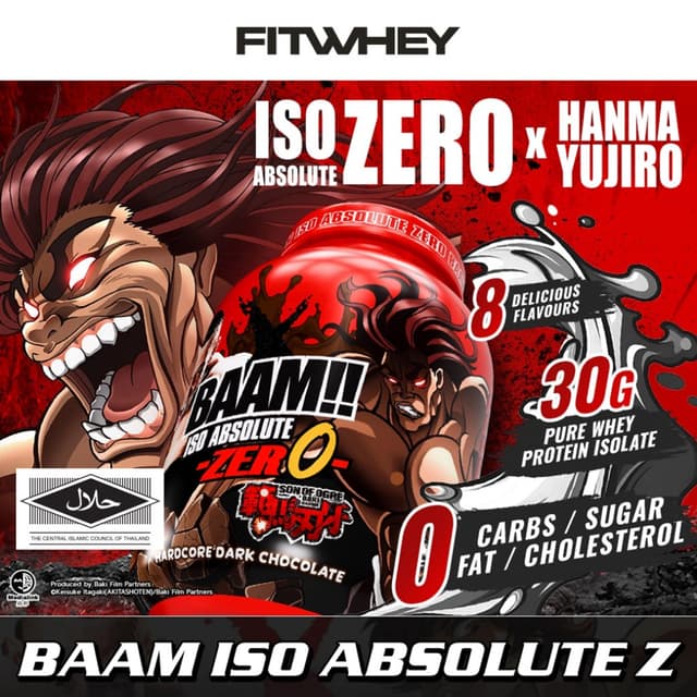 FITWHEY BAAM ISO ABSOLUTE ZERO (5 LB) | เวย์โปรตีนไอโซเลท ดูดซึมไว I