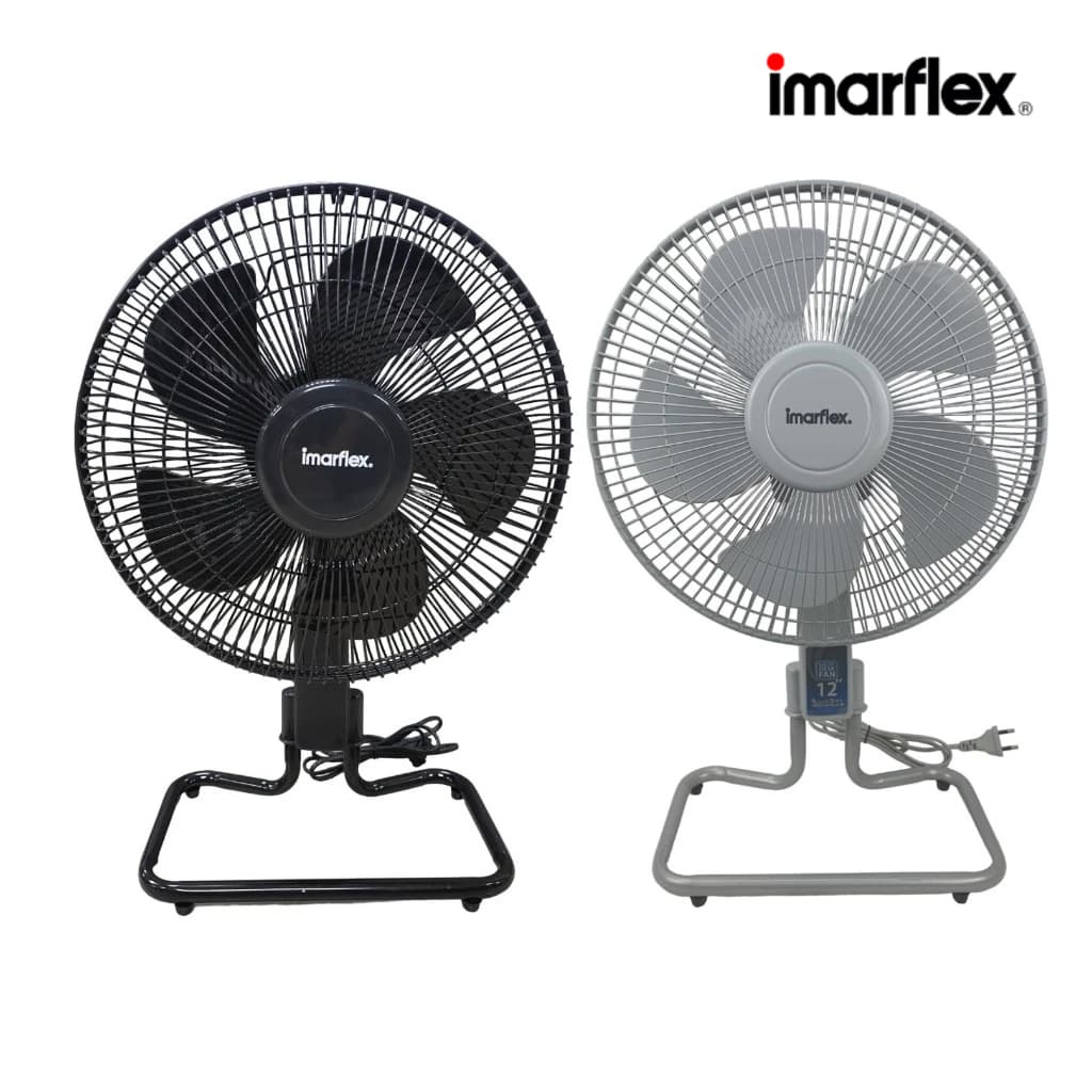 imarflex รุ่น IF-JD12 พัดลมอุตสาหกรรมตั้งโต๊ะ 12 นิ้ว 5 ใบพัด ที่ผสานความทนทานของมอเตอร์เกรดอุตสาหกรรมเข้ากับดีไซน์โมเดิร์น ให้พลังลมแรงและประหยัดไฟ https://lnwchill.com