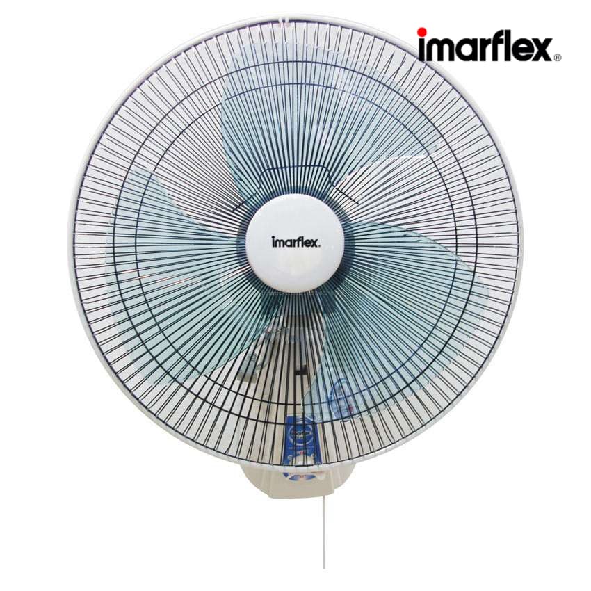 imarflex รุ่น IF-955 พัดลมติดผนัง ขนาด 18 นิ้ว ควบคุมการทำงานด้วยสายเชือก 1 เส้น ปรับแรงลมได้ 3 ระดับ มอบความเย็นสบายอย่างทั่วถึง https://lnwchill.com