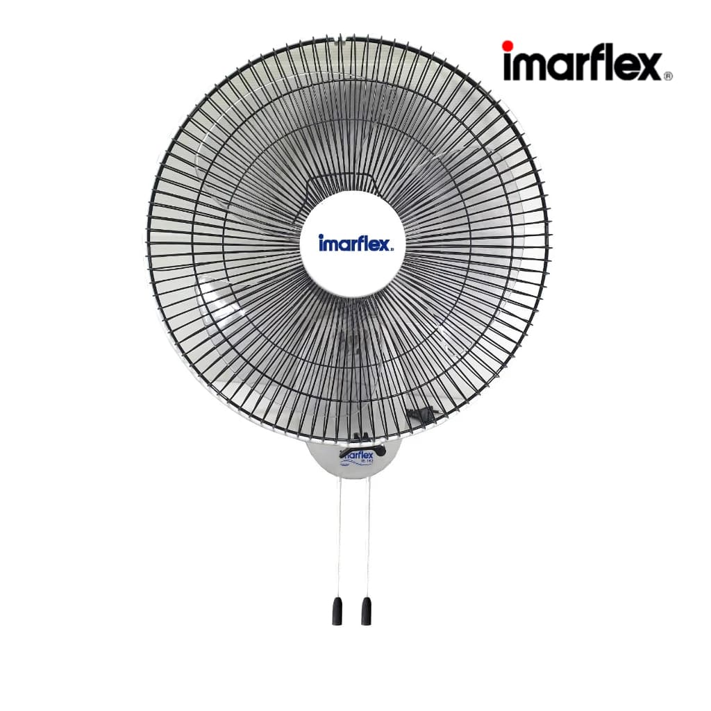 imarflex รุ่น IE-162 พัดลมติดผนังขนาด 16 นิ้ว แบบ 2 เชือก ควบคุมง่าย ให้ลมแรงสม่ำเสมอ เหมาะกับทุกพื้นที่ในบ้าน https://lnwchill.com