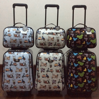 กระเป๋าเดินทางแบบมีลวดลาย น่าใช้อย่างไร