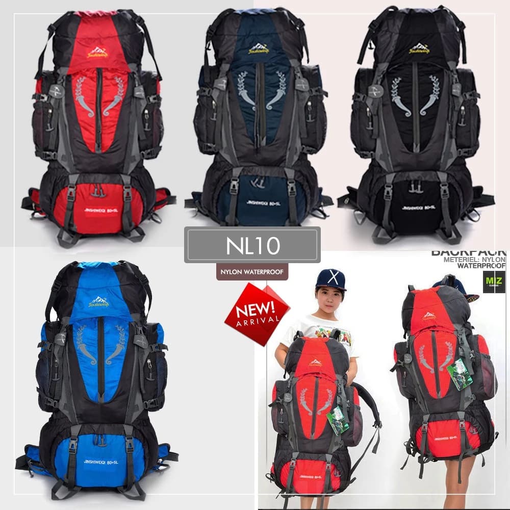 NL10 ขนาด 80+5 L (เสริมโครง) คุ้มค่า รับน้ำหนัก ทนทาน ระบายอากาศดีเยี่ยม เดินป่า ขึ้นเขา กางเต็นท์ รุ่นนี้แนะนำ https://lnwchill.com