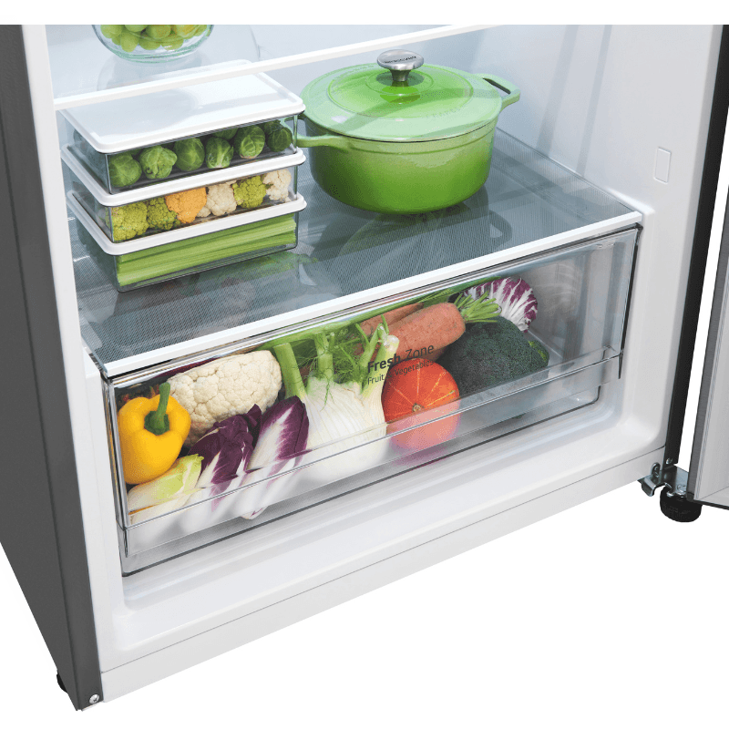 LG รุ่น GN-D382PQMB ตู้เย็น 2 ประตู ขนาด 14.0 คิว ระบบ Smart Inverter Compressor ประหยัดพลังงาน พร้อม Multi-Air Flow กระจายความเย็นทั่วถึงถนอมอาหารให้สดใหม่เสมอ https://lnwchill.com