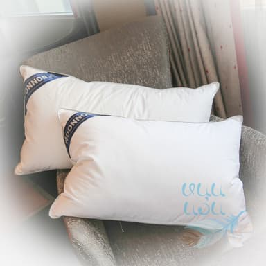 LuxeSleep รุ่น King Goose 1400 หมอนขนห่านแท้ King Size 20x36 นิ้ว สัมผัสนุ่มดุจปุยเมฆ พร้อมปลอกหมอน Cotton 100%