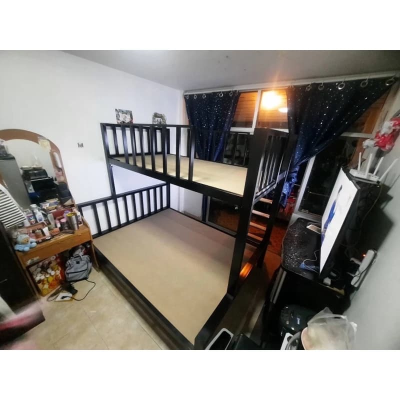 เตียงเหล็ก2 ชั้น 3.5’บน ล่าง5’,6’ เหล็กหนาแข็งแรง แถมรองไม้ จัดส่งฟรี https://lnwchill.com