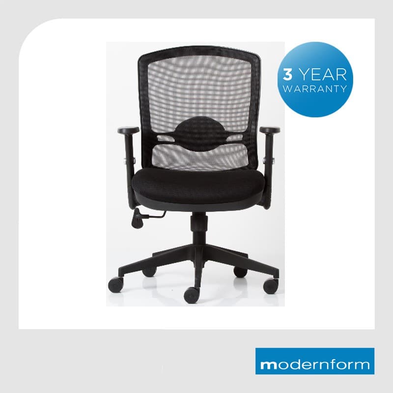 Modernform เก้าอี้ทำงาน เก้าอี้ออฟฟิศ รุ่น GT07 พนักพิงกลาง ขาไนลอน https://lnwchill.com