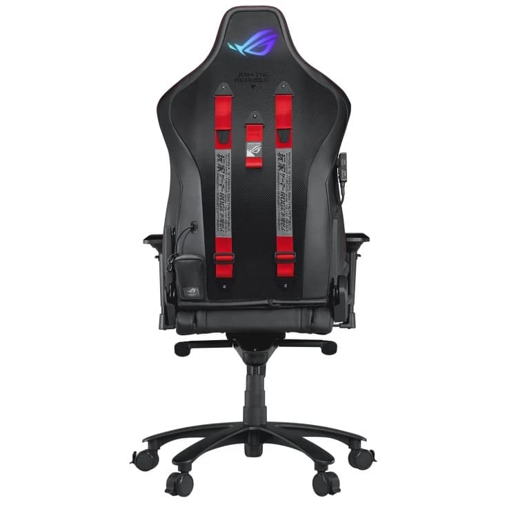 ASUS ROG Gaming Gear รุ่น Chariot Gaming Chair เก้าอี้เกมมิ่ง เกรดพรีเมี่ยม เก้าอี้สีดำ SL300C RGB BLACK เก้าอี้เกมมิ่งไฟRGB เก้าอี้พนักพิงสูง 90GC00E0-MSG010 https://lnwchill.com