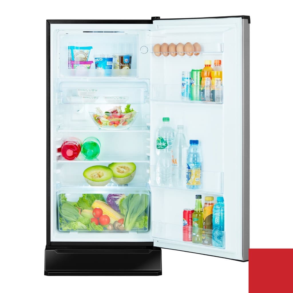 TOSHIBA Fit GR-D189 ตู้เย็น 1 ประตู 6.4 คิว Super Direct Cool ชั้นวางกระจกนิรภัย https://lnwchill.com