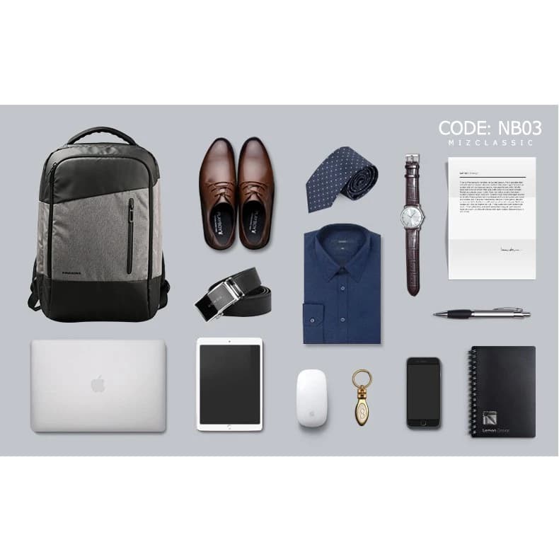 Kingsons NB03 กระเป๋าโน๊ตบุ๊ค ช่องเสียบ USB เกรดคุณภาพ กระเป๋าคอมพิวเตอร์ กระเป๋าคอม พกพาสะดวก กระเป๋า laptop Macbook https://lnwchill.com