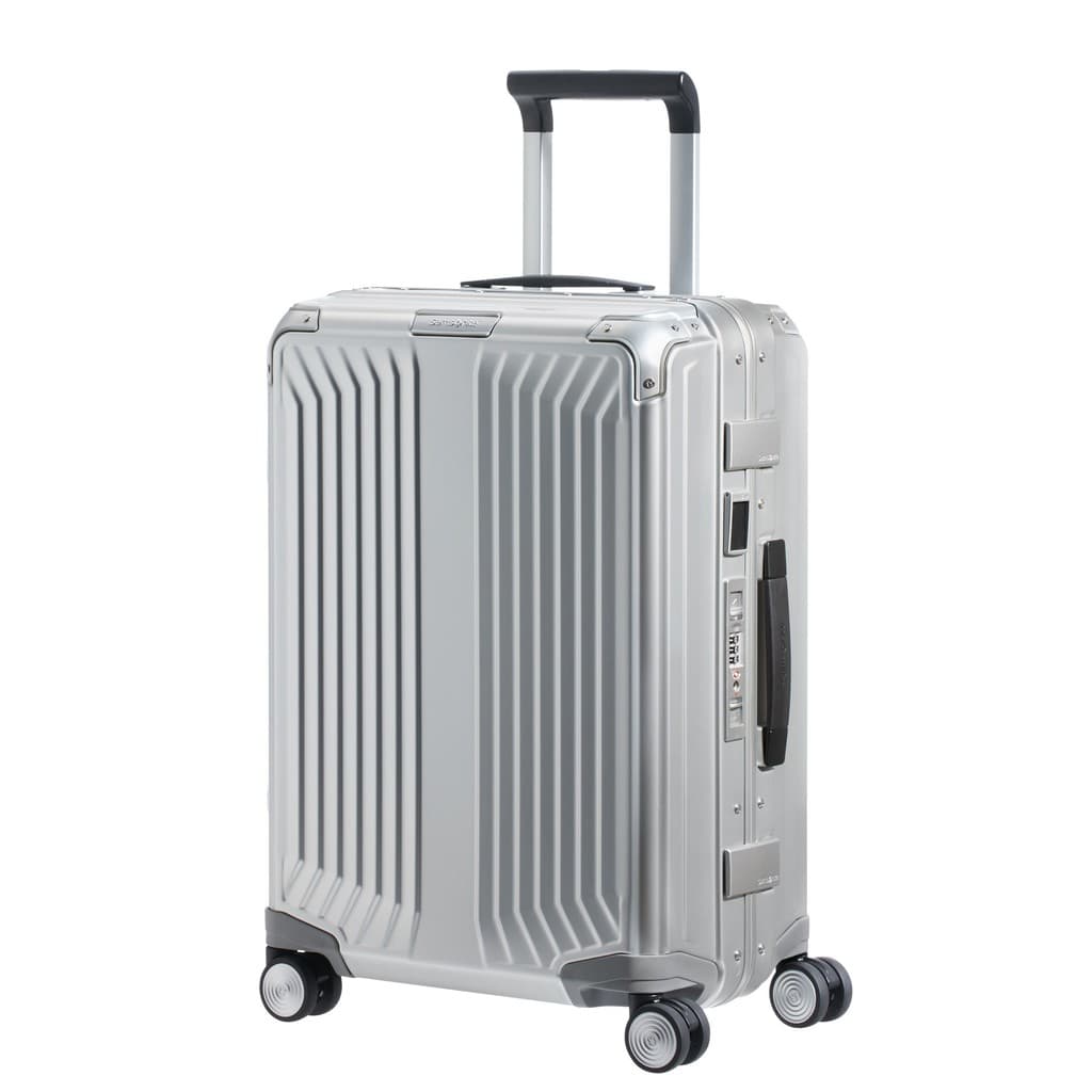 SAMSONITE รุ่น LITE-BOX ALU SPINNER 55/20 กระเป๋าเดินทางอลูมิเนียม 20 นิ้ว แบบเฟรมล็อก ทนทานหรูหรา สำหรับนักเดินทางที่ต้องการความเหนือระดับ https://lnwchill.com