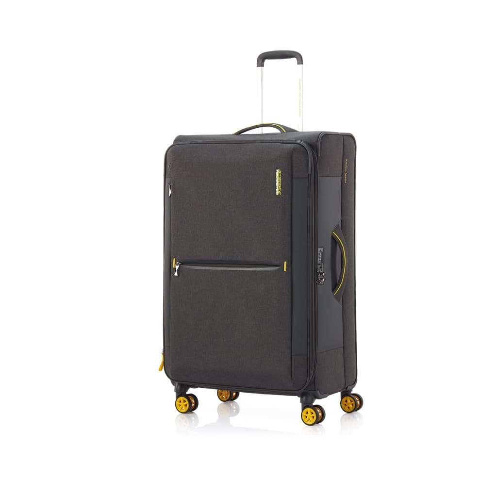 AMERICAN TOURISTER รุ่น DROYCE SPINNER 82/31 EXP TSA กระเป๋าเดินทางล้อลาก 31 นิ้ว น้ำหนักเบาพิเศษ พร้อมซิปนิรภัยและระบบขยายความจุ https://lnwchill.com