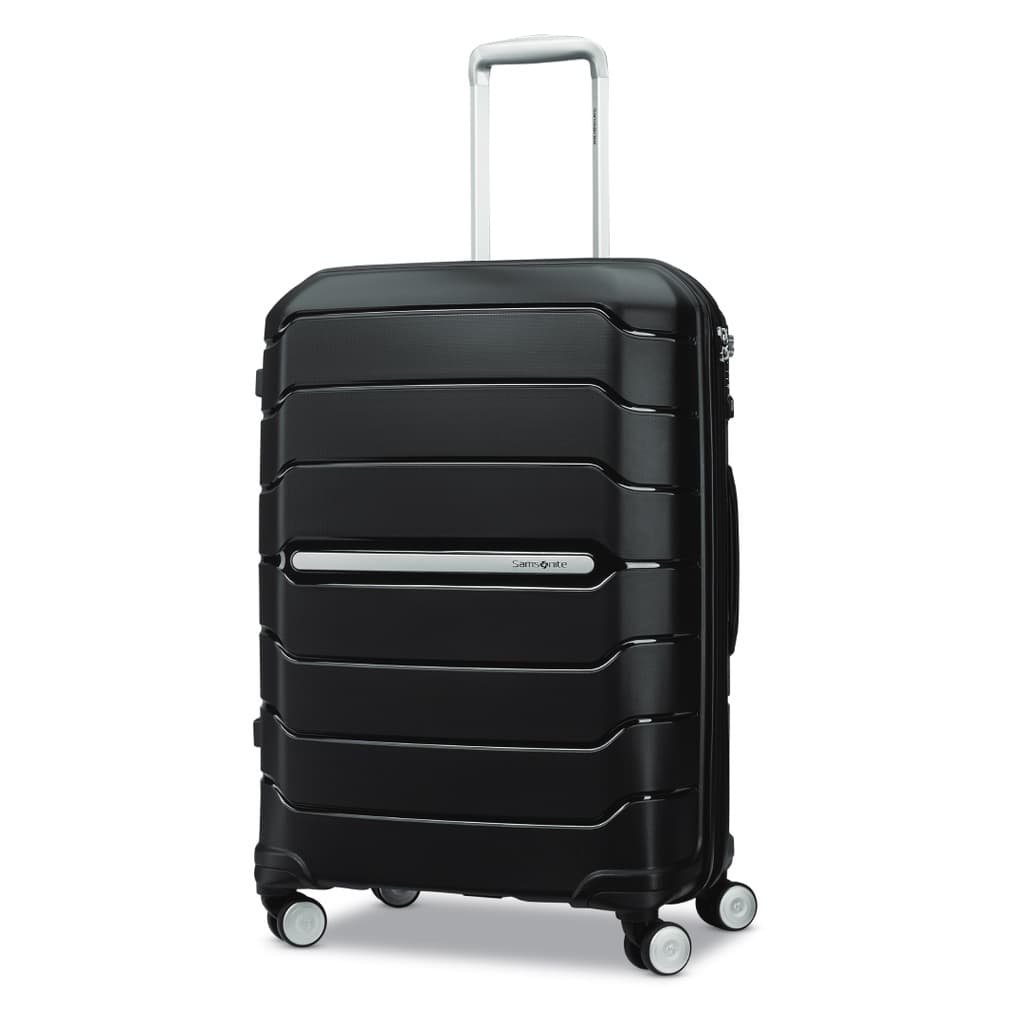 SAMSONITE รุ่น FREEFORM HARDSIDE SPINNER กระเป๋าเดินทางล้อลาก ขนาด 24 นิ้ว วัสดุ Polypropylene น้ำหนักเบา แข็งแรงทนทาน พร้อมระบบ TSA LOCK https://lnwchill.com