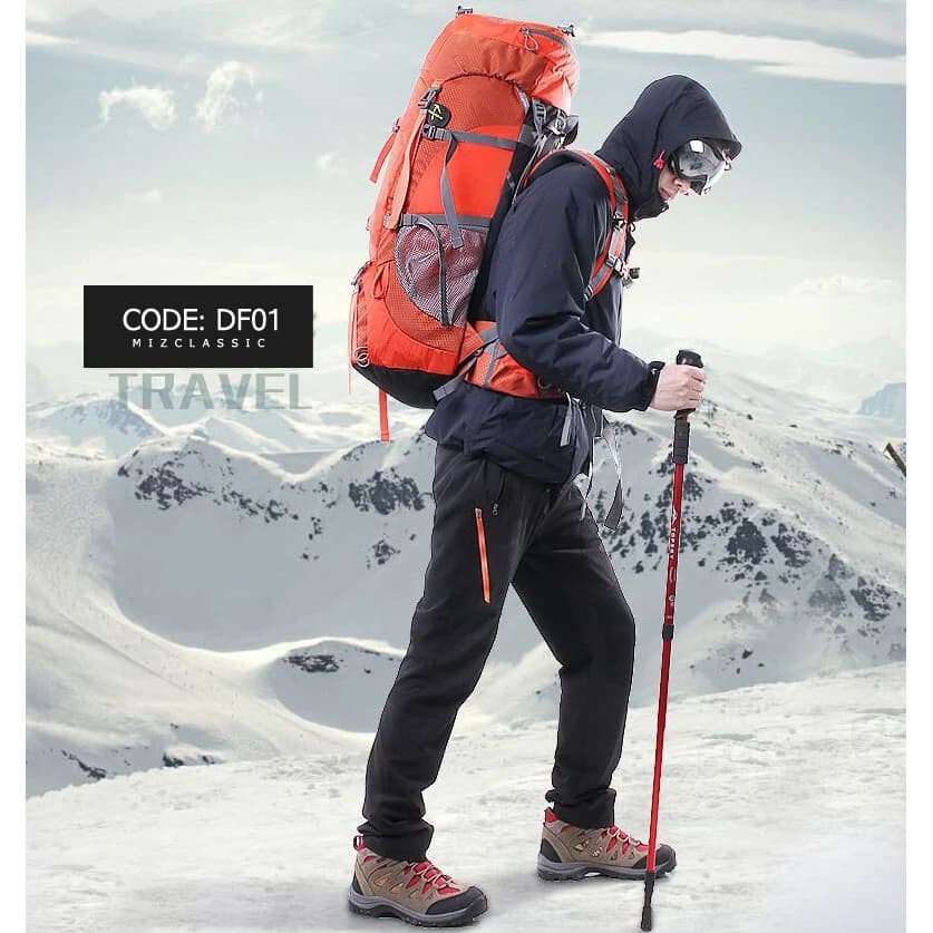 DF01 Topsky ขนาด 70+10 L (เสริมโครง) เป้กันน้ำ หิมะ ลม สะพายหลังขนาดใหญ่ ฟังค์ชั่นครบ รับน้ำหนัก ทนทาน คุณภาพพรีเมี่ยม https://lnwchill.com