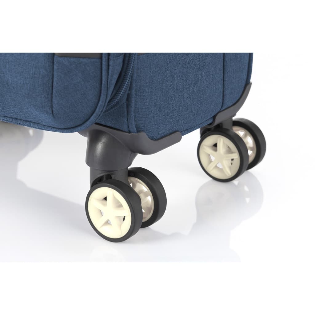 AMERICAN TOURISTER รุ่น DROYCE SPINNER 68/25 EXP TSA กระเป๋าเดินทางล้อลาก 25 นิ้ว แบบผ้า น้ำหนักเบาพิเศษ ขยายความจุได้ พร้อมซิปนิรภัย DUOSAF https://lnwchill.com