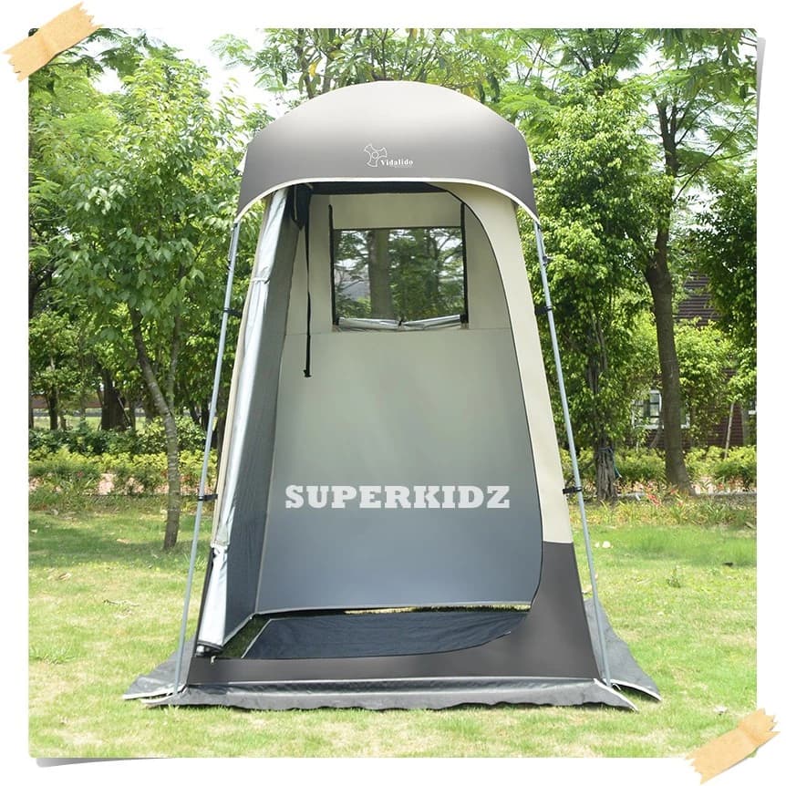 Vidalido เต็นท์ห้องน้ำส่วนตัว เต็นท์เปลี่ยนเสื้อผ้า สำหรับแคมป์ปิ้งติดตั้งง่าย เก็บไว https://lnwchill.com