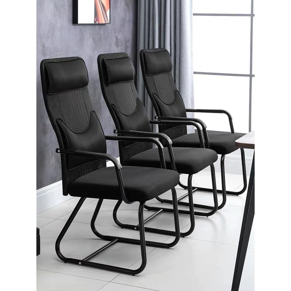 GoodLuck เก้าอี้ออฟฟิศ เก้าอี้สำนักงาน เก้าอี้สีดำ สีเทา พนักพิงโปร่งลม ระบายอากาศดีเยี่ยม ขาเหล็ก ทรงสูง ch4 https://lnwchill.com