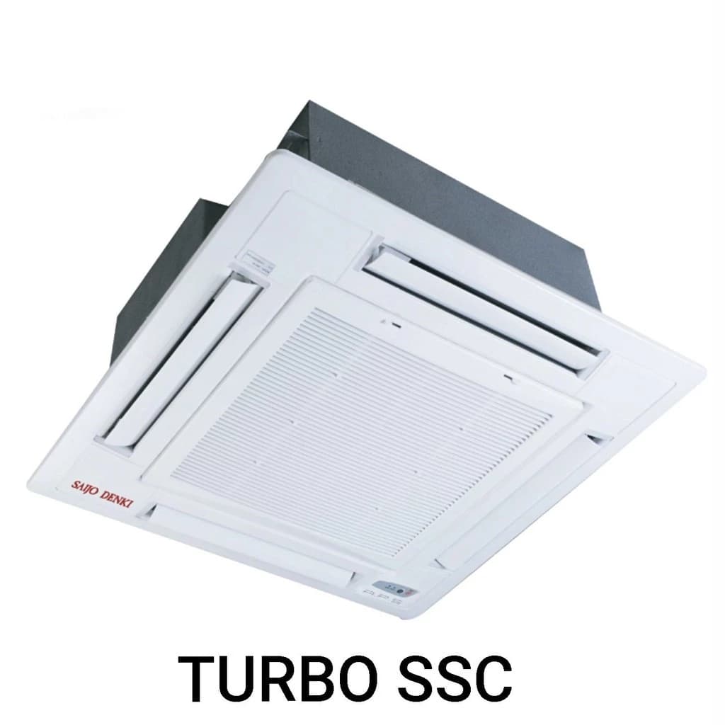 SAIJO DENKI TURBO SSC R32 แอร์ฝังฝ้าสี่ทิศทาง รุ่น TURBO SSC R32 ขนาด 13337-60000 BTU https://lnwchill.com