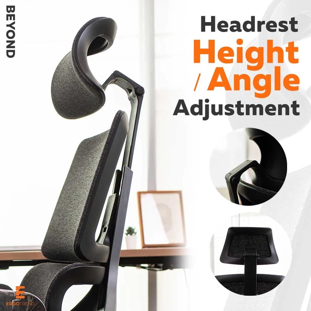 Ergotrend เก้าอี้เพื่อสุขภาพเออร์โกเทรน รุ่น Beyond เก้าอี้สีดำ ระบายอากาศดีเยี่ยม นุ่มสบาย ตามหลักสรีระศาสตร์ Ergonomic เก้าอี้พนักพิงสูง ลดอาการปวดเมื่อย เกรดพรีเมี่ยม https://lnwchill.com