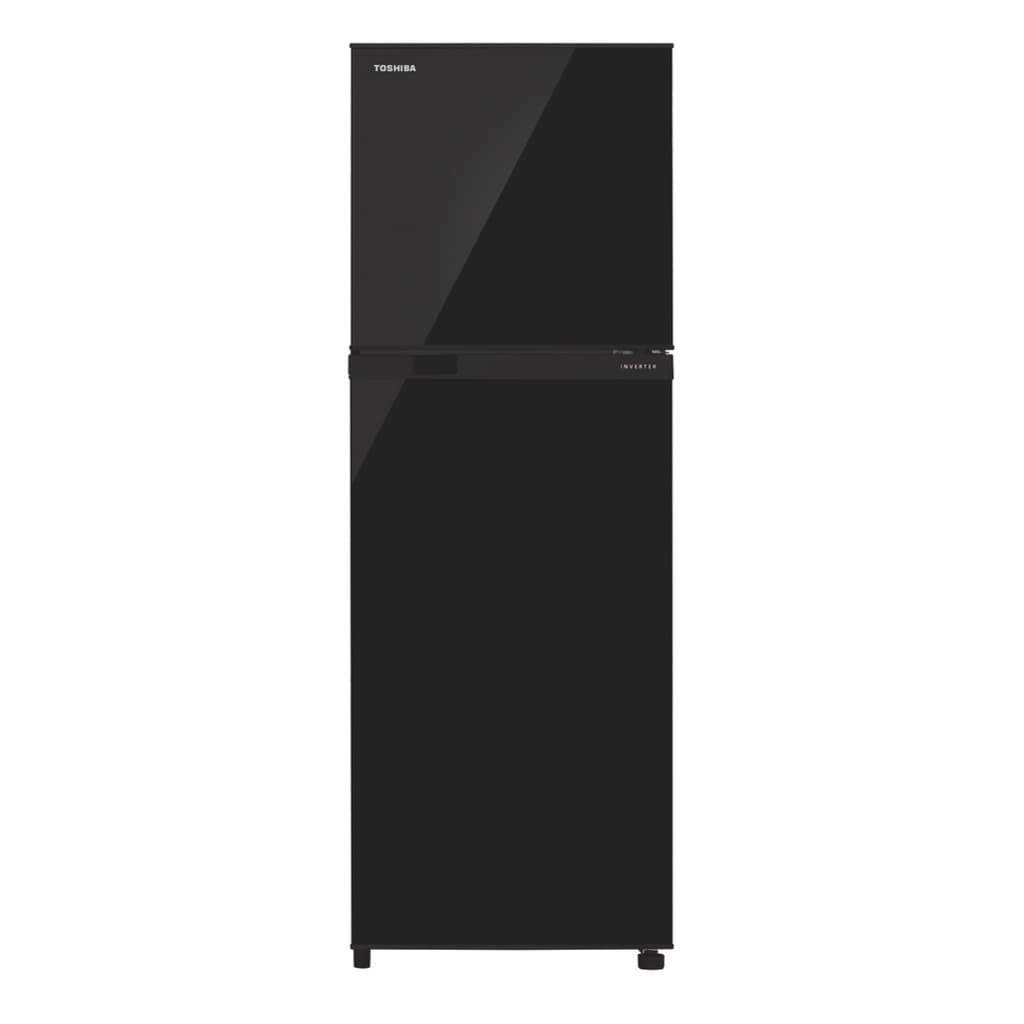 Toshiba รุ่น GR-A28KU(UK) ตู้เย็น 2 ประตู 8.2 คิว กระจกดำ ดีไซน์หรูหราพร้อมระบบกำจัดกลิ่น Hybrid Bio เย็นเร็วและเงียบสนิท https://lnwchill.com
