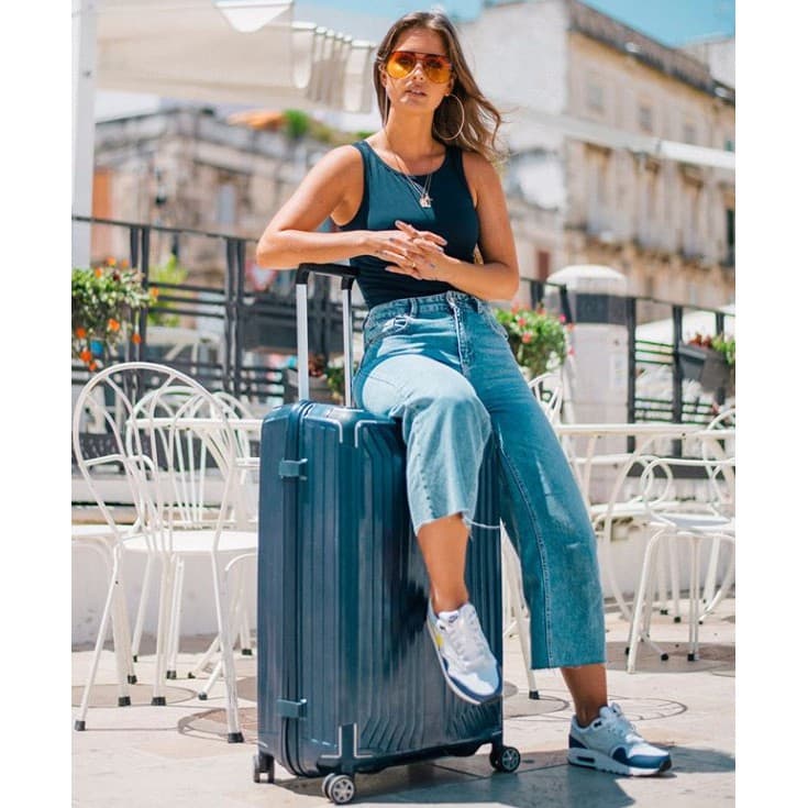 SAMSONITE รุ่น LITE-BOX 75/28 กระเป๋าเดินทาง 28 นิ้ว วัสดุ Woven Polypropylene นวัตกรรมความเบา แข็งแกร่งทนทาน ดีไซน์พรีเมี่ยม https://lnwchill.com