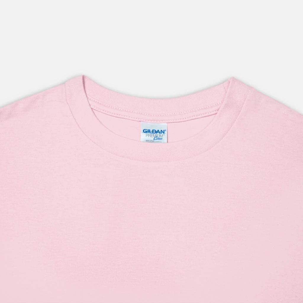 GILDAN® พรีเมี่ยม เสื้อยืดแขนสั้น - ชมพูอ่อน 20C https://lnwchill.com