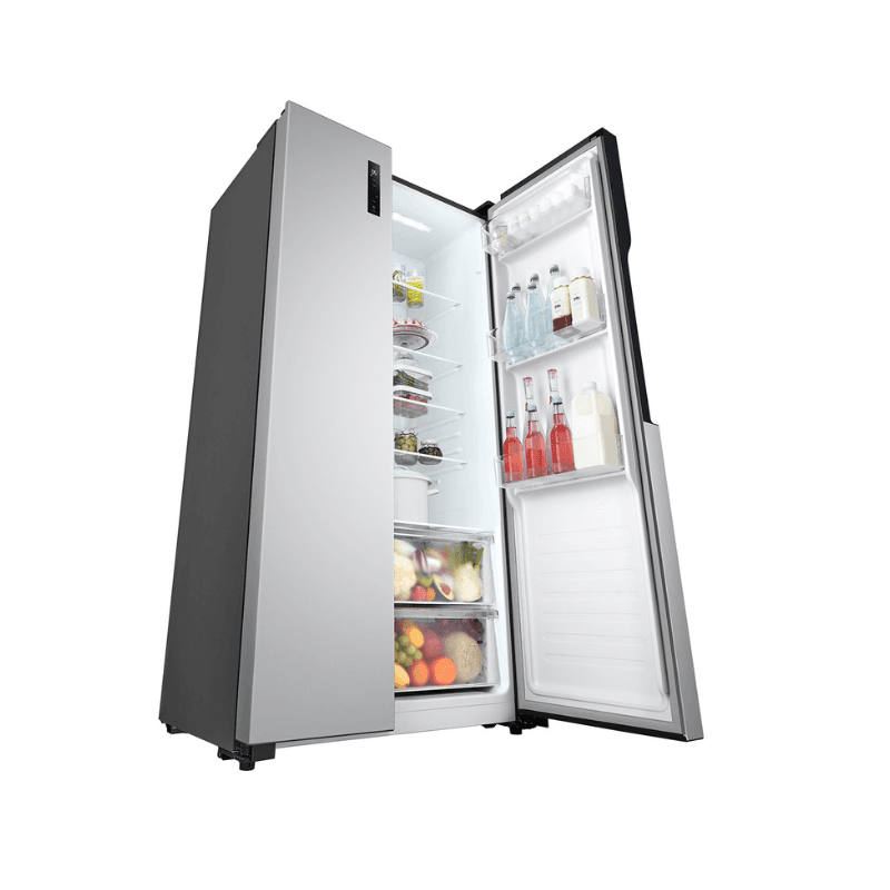 LG รุ่น GC-B187JQAM ตู้เย็น Side-by-Side 18.3 คิว สีเงิน ระบบ Smart Inverter กระจายความเย็นทั่วถึง ประหยัดพลังงานเพื่อครอบครัวยุคใหม่ https://lnwchill.com