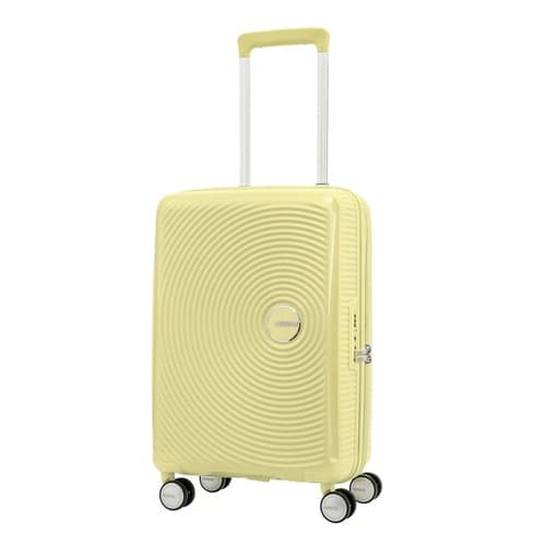 AMERICAN TOURISTER รุ่น CURIO SPINNER 55/20 TSA กระเป๋าเดินทางล้อลาก 20 นิ้ว วัสดุ HS Polypropylene น้ำหนักเบา พร้อมระบบ TSA LOCK https://lnwchill.com