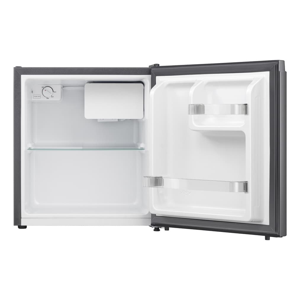 Electrolux EUM0500AD-TH ตู้เย็นมินิบาร์ 1.5 คิว (45 ลิตร) ดีไซน์ประตูสีเงินสแตนเลส พร้อมระบบละลายน้ำแข็งกึ่งอัตโนมัติ https://lnwchill.com