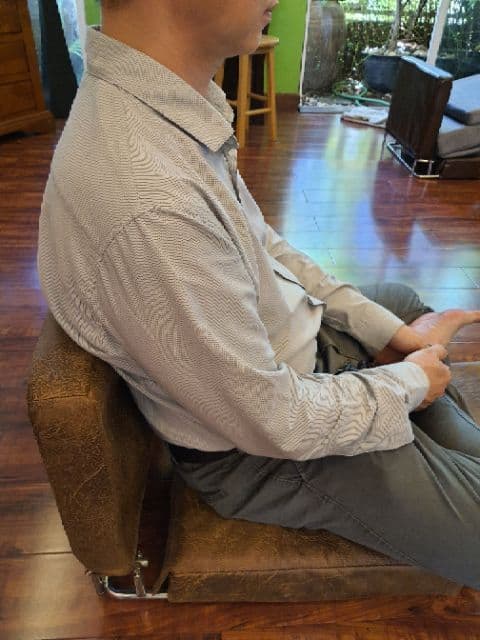 DHAMMA > รุ่น SMT-50 เบาะสมาธิโครงเหล็ก ขนาด 50x79x42 ซม. แข็งแรงทนทาน พับเก็บได้เพื่อการปฏิบัติธรรมที่สบายยิ่งขึ้น https://lnwchill.com