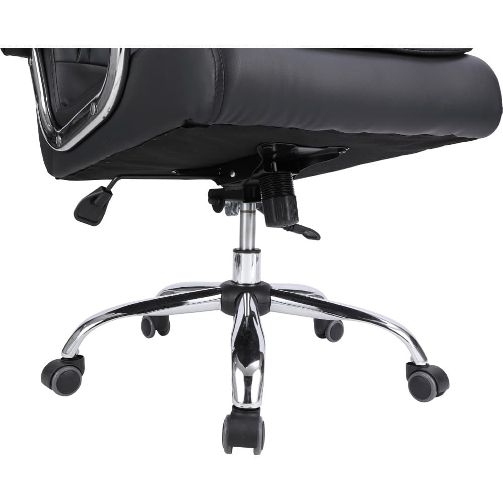 INDEX LIVING MALL เก้าอี้ผู้บริหาร เก้าอี้เบาะหนัง  Ergonomic เก้าอี้สำนักงานพนักพิงสูง รุ่น แจ็คสัน - สีดำ เก้าอี้สีดำ รองรับน้ำหนักได้ถึง 120 กก. https://lnwchill.com