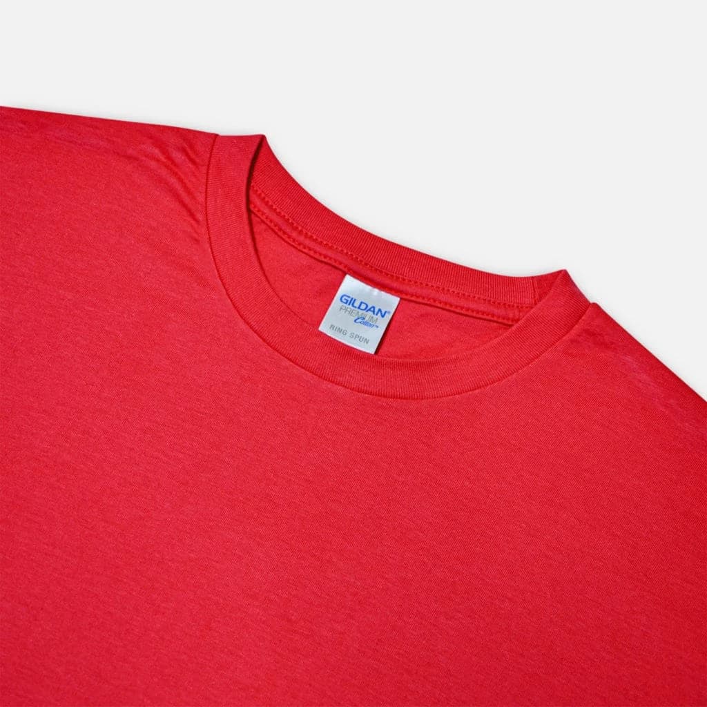 GILDAN® พรีเมี่ยม เสื้อยืดแขนสั้น - แดง 40C https://lnwchill.com