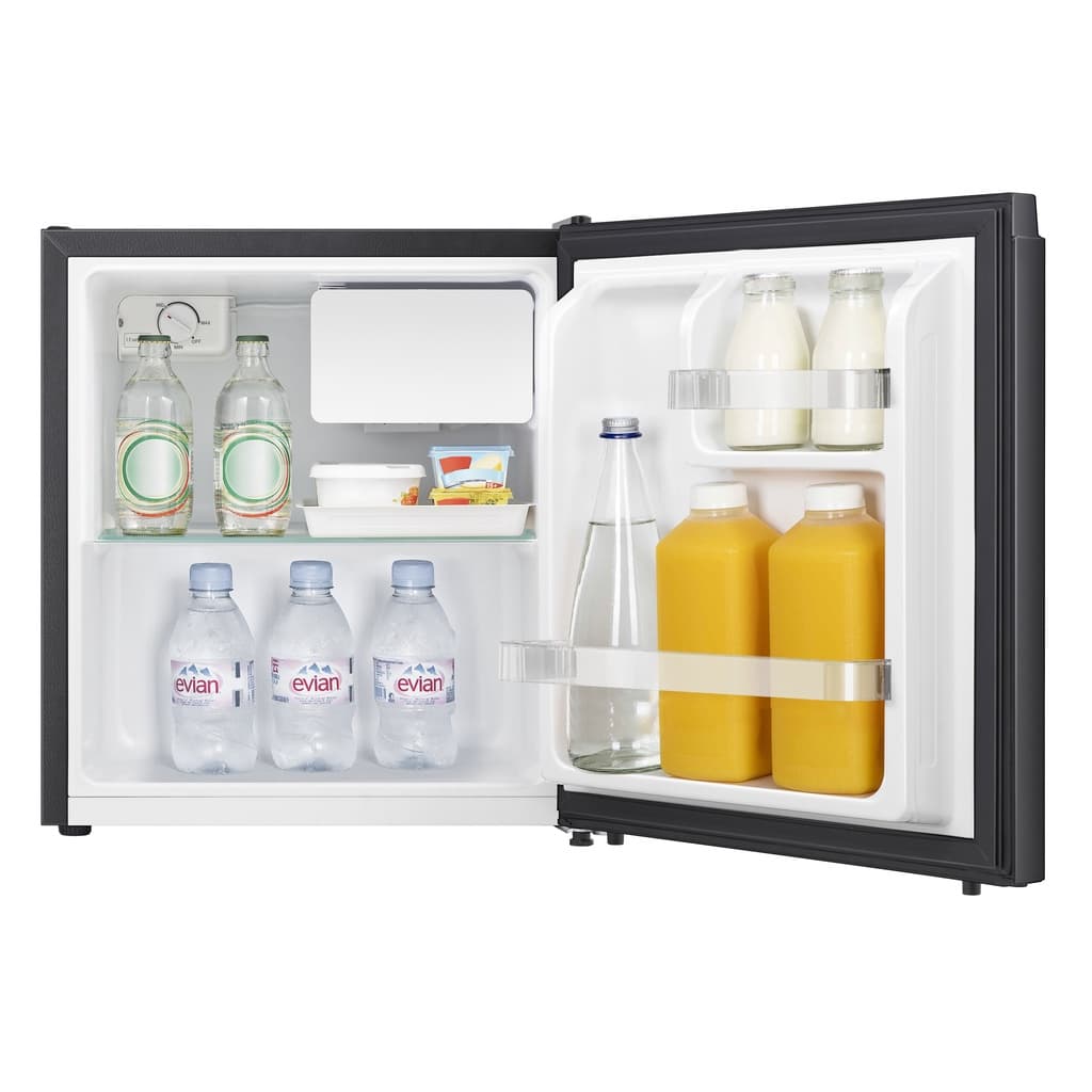 Electrolux EUM0500AD-TH ตู้เย็นมินิบาร์ 1.5 คิว (45 ลิตร) ดีไซน์ประตูสีเงินสแตนเลส พร้อมระบบละลายน้ำแข็งกึ่งอัตโนมัติ https://lnwchill.com