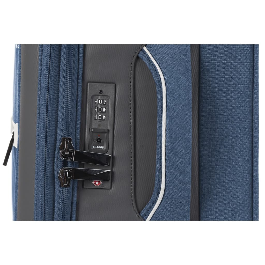 AMERICAN TOURISTER รุ่น DROYCE SPINNER 68/25 EXP TSA กระเป๋าเดินทางล้อลาก 25 นิ้ว แบบผ้า น้ำหนักเบาพิเศษ ขยายความจุได้ พร้อมซิปนิรภัย DUOSAF https://lnwchill.com