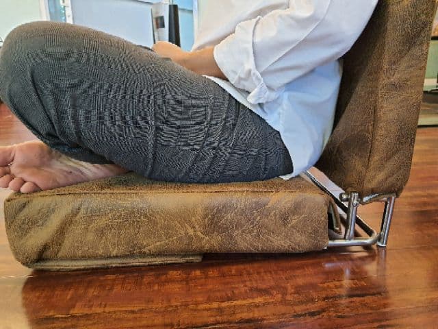 DHAMMA > รุ่น SMT-50 เบาะสมาธิโครงเหล็ก ขนาด 50x79x42 ซม. แข็งแรงทนทาน พับเก็บได้เพื่อการปฏิบัติธรรมที่สบายยิ่งขึ้น https://lnwchill.com