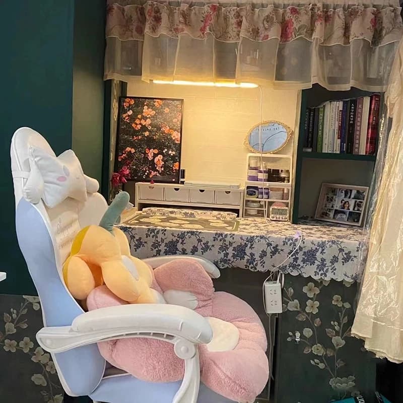 KUCA เก้าอี้เกมมิ่ง Cinnamoroll ซินามอโรล เก้าอี้สีขาว เก้าอี้เล่นเกมลายการ์ตูน เก้าอี้คอม เก้าอี้ลายน่ารัก [รับประกัน 5 ปี] https://lnwchill.com
