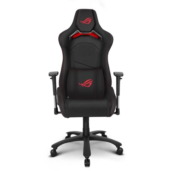 ASUS ROG Gaming Gear รุ่น Chariot Gaming Chair เก้าอี้เกมมิ่ง เกรดพรีเมี่ยม เก้าอี้สีดำ SL300C RGB BLACK เก้าอี้เกมมิ่งไฟRGB เก้าอี้พนักพิงสูง 90GC00E0-MSG010 https://lnwchill.com