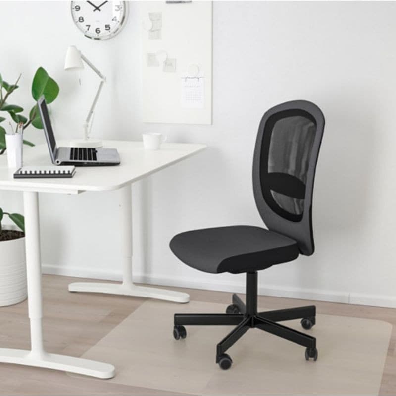 IKEA รุ่น FLINTAN เก้าอี้ทำงาน เก้าอี้สีดำ เก้าอี้นั่งทำงาน ระบายอากาศดีเยี่ยม https://lnwchill.com