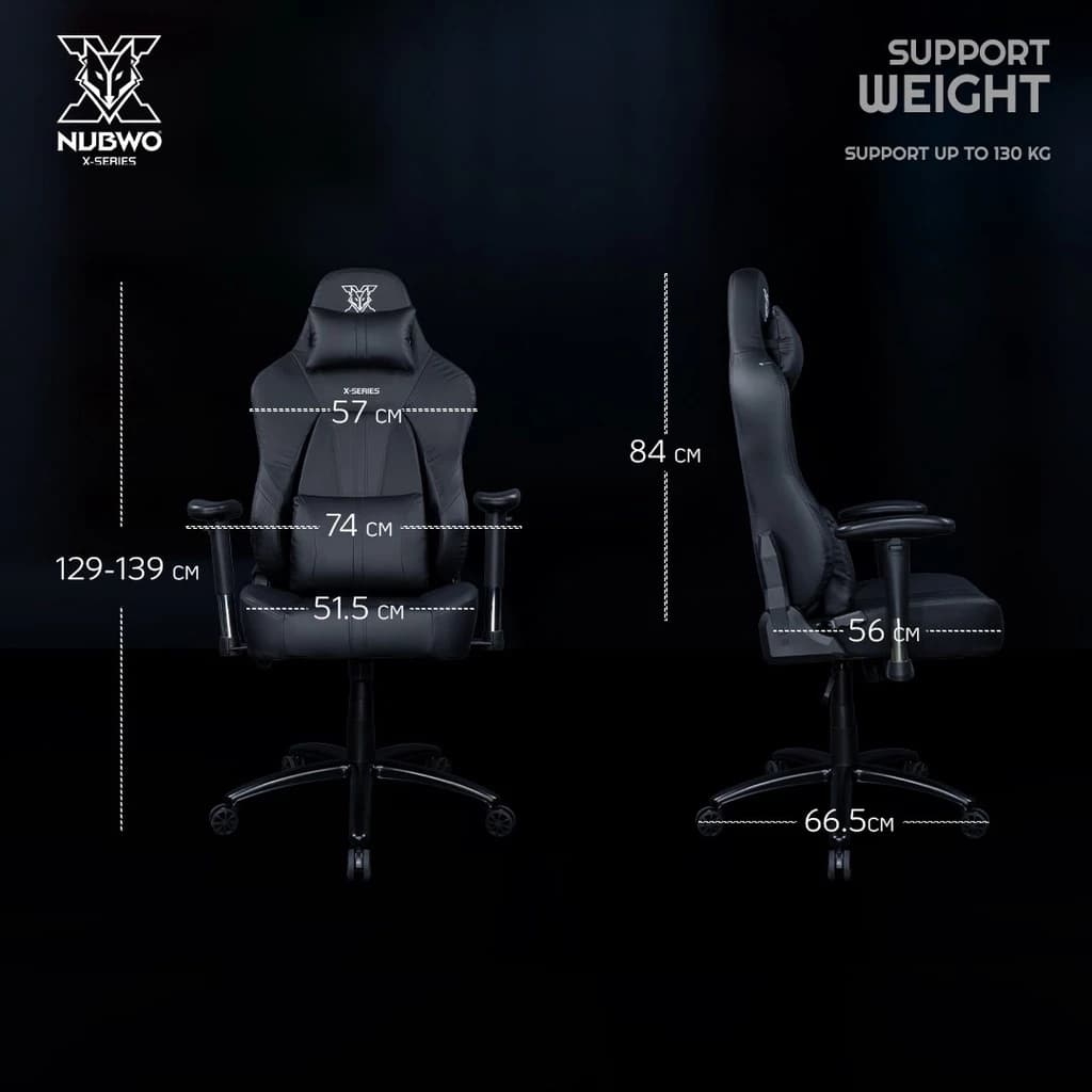 NUBWO เก้าอี้ทำงาน เก้าอี้เกมมิ่งเพื่อสุขภาพ Gaming Chair E-Sport เก้าอี้สีดำ เก้าอี้สีชมพู นุ่มสบาย ตามหลักสรีระศาสตร์ เก้าอี้เกมมิ่ง เก้าอี้เพื่อสุขภาพ ปรับเอนได้ 180 องศา รุ่น X115 https://lnwchill.com