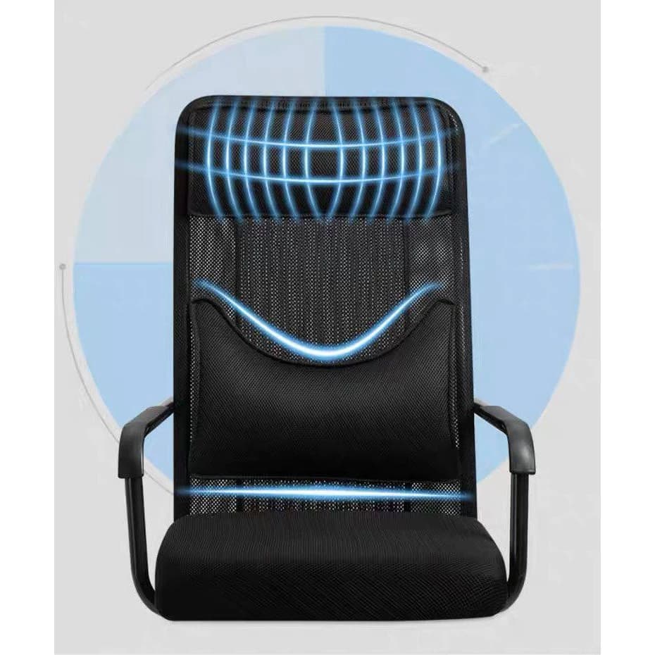 GoodLuck เก้าอี้ออฟฟิศ เก้าอี้สำนักงาน เก้าอี้สีดำ สีเทา พนักพิงโปร่งลม ระบายอากาศดีเยี่ยม ขาเหล็ก ทรงสูง ch4 https://lnwchill.com