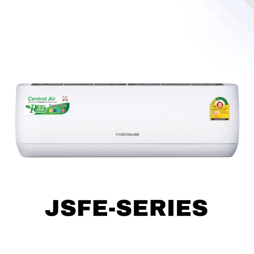 Central Air centralair แอร์ติดผนังรุ่น JSFE R32 ขนาด 9000-25000 BTU https://lnwchill.com
