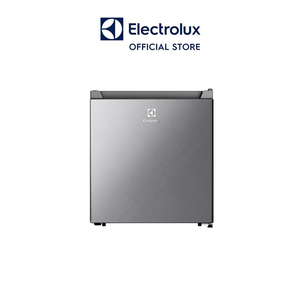 Electrolux EUM0500AD-TH ตู้เย็นมินิบาร์ 1.5 คิว (45 ลิตร) ดีไซน์ประตูสีเงินสแตนเลส พร้อมระบบละลายน้ำแข็งกึ่งอัตโนมัติ https://lnwchill.com