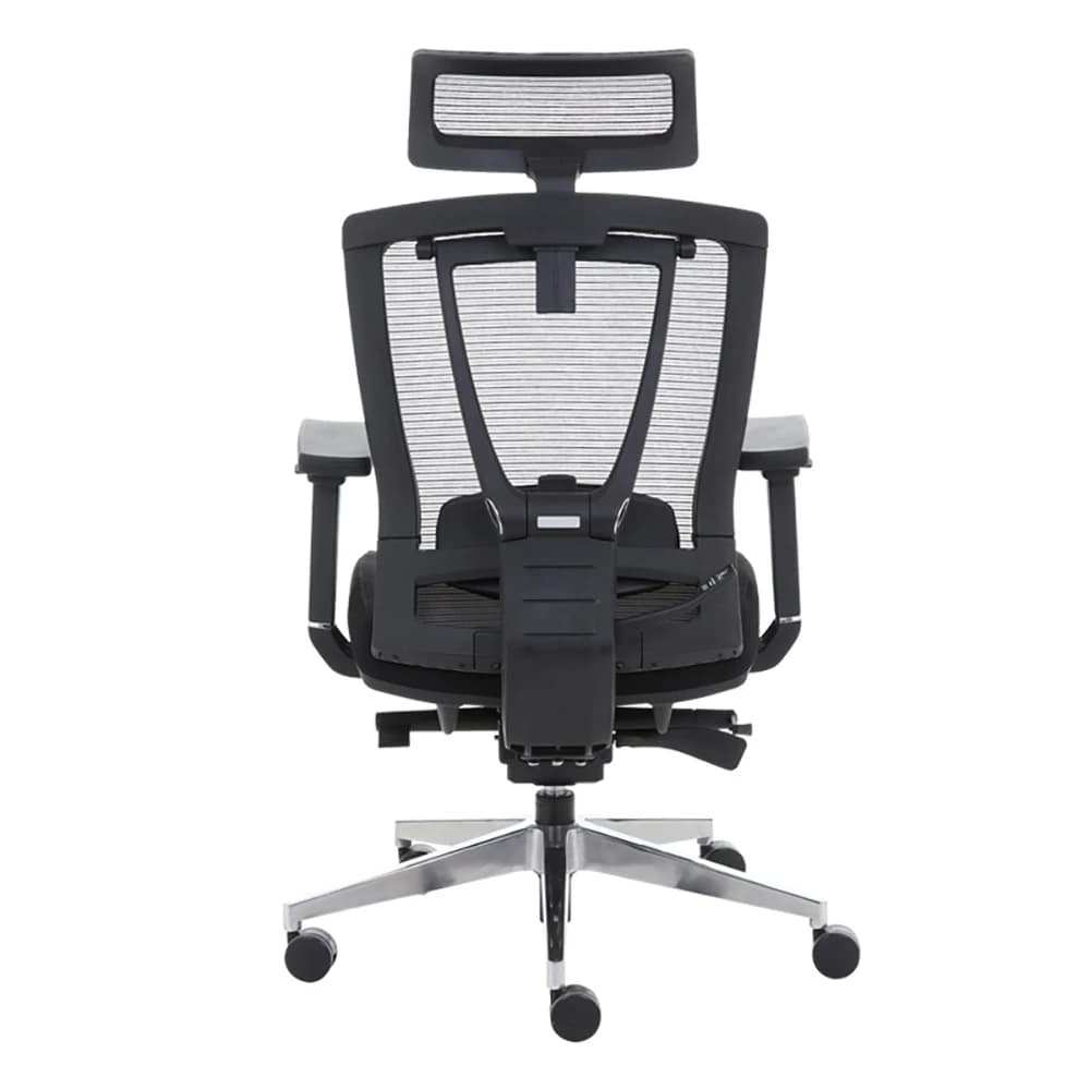 Ergotrend เก้าอี้เพื่อสุขภาพ เออร์โกเทรน รุ่น ERGO-X BLACK สีดำ เก้าอี้สีดำ ระบายอากาศดีเยี่ยม นุ่มสบาย ตามหลักสรีระศาสตร์ Ergonomic เก้าอี้พนักพิงสูง ลดอาการปวดเมื่อย เกรดคุณภาพ https://lnwchill.com