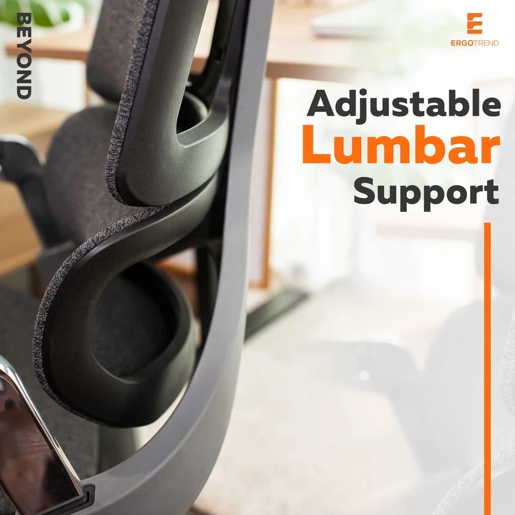 Ergotrend เก้าอี้เพื่อสุขภาพเออร์โกเทรน รุ่น Beyond เก้าอี้สีดำ ระบายอากาศดีเยี่ยม นุ่มสบาย ตามหลักสรีระศาสตร์ Ergonomic เก้าอี้พนักพิงสูง ลดอาการปวดเมื่อย เกรดพรีเมี่ยม https://lnwchill.com