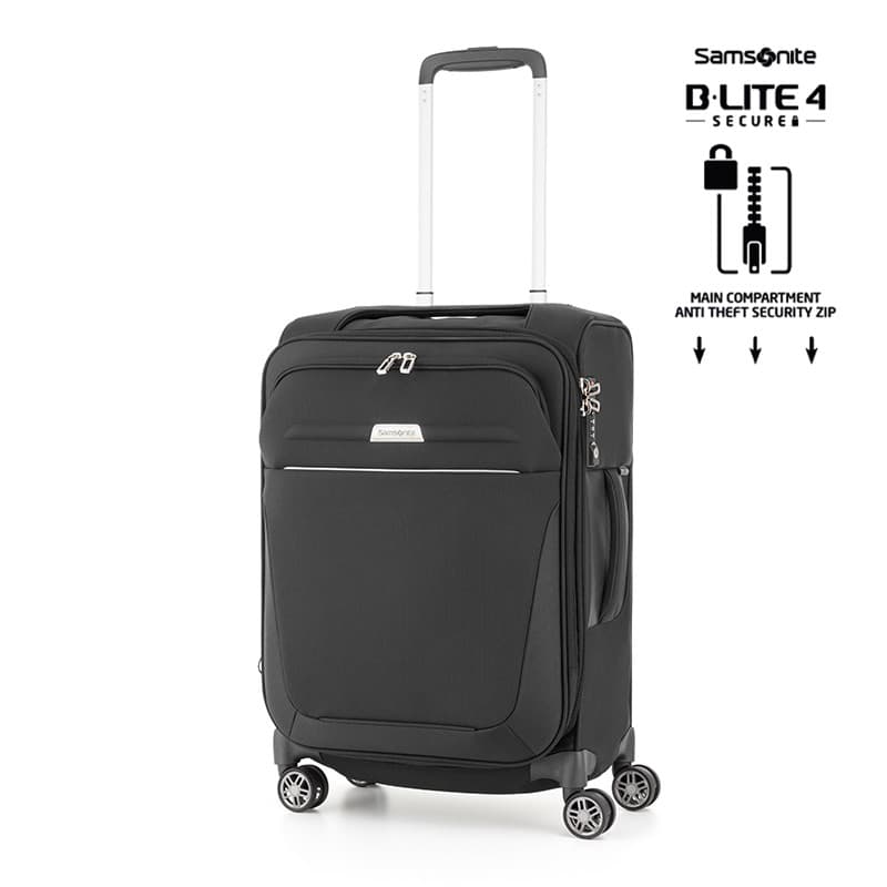 SAMSONITE รุ่น B-LITE 4 กระเป๋าเดินทางล้อลาก ขนาด 20 นิ้ว แบบผ้า ขยายได้ น้ำหนักเบาพิเศษพร้อม TSA Lock เพื่อความปลอดภัยสูงสุดในการเดินทาง https://lnwchill.com